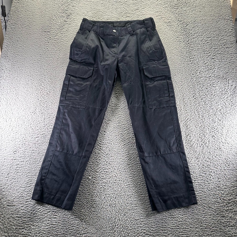 5.11 Tactical Pant Womens 10 Black Cargo Straight Leg Travel Workwear Utility